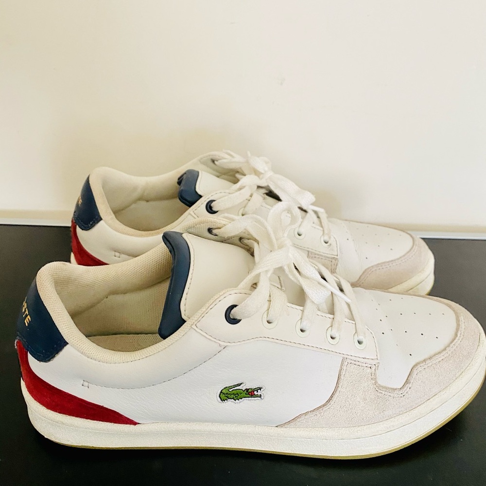 LACOSTE Masters Cup Men |Off White/Navy/ Dark Red